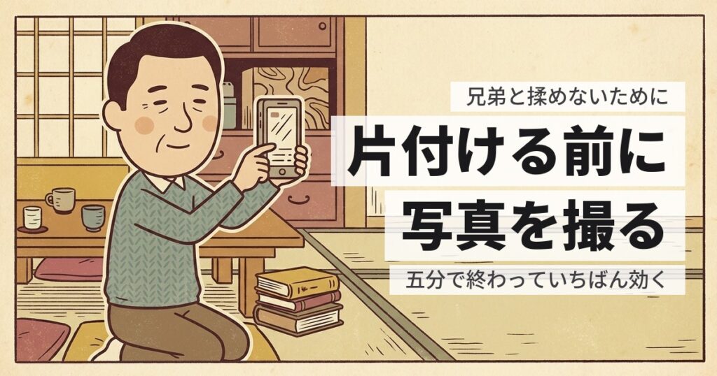 兄弟の遺品を勝手に処分するとトラブルになる？法律上の扱いと、防ぐ手順