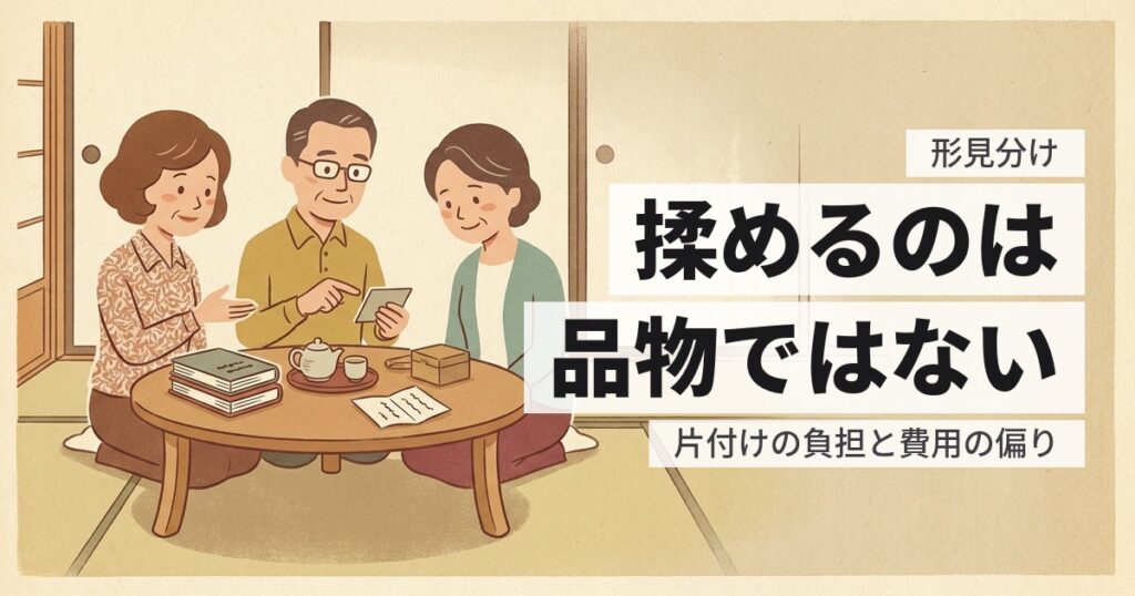 形見分けで揉める兄弟の決め方｜実際に使われている4つの分け方