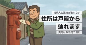 相続人と連絡が取れず家が売れない｜住所の調べ方と不在者財産管理人